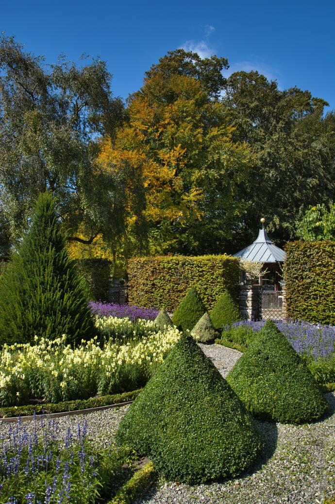 Levens Hall Garten 