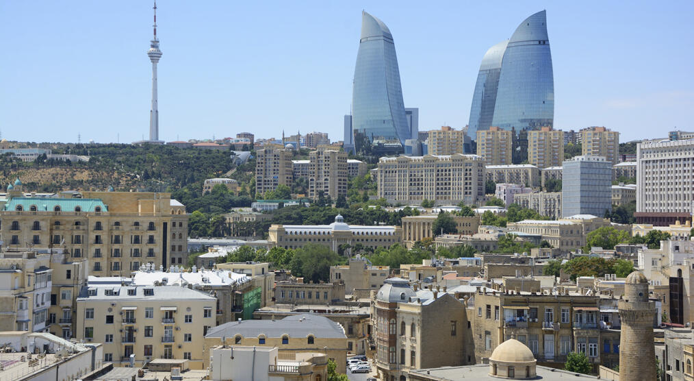 Ausblick auf Baku