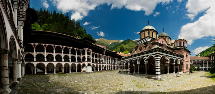 Rila Kloster Bulgarien