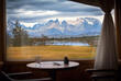 Ausblick auf die Berge 