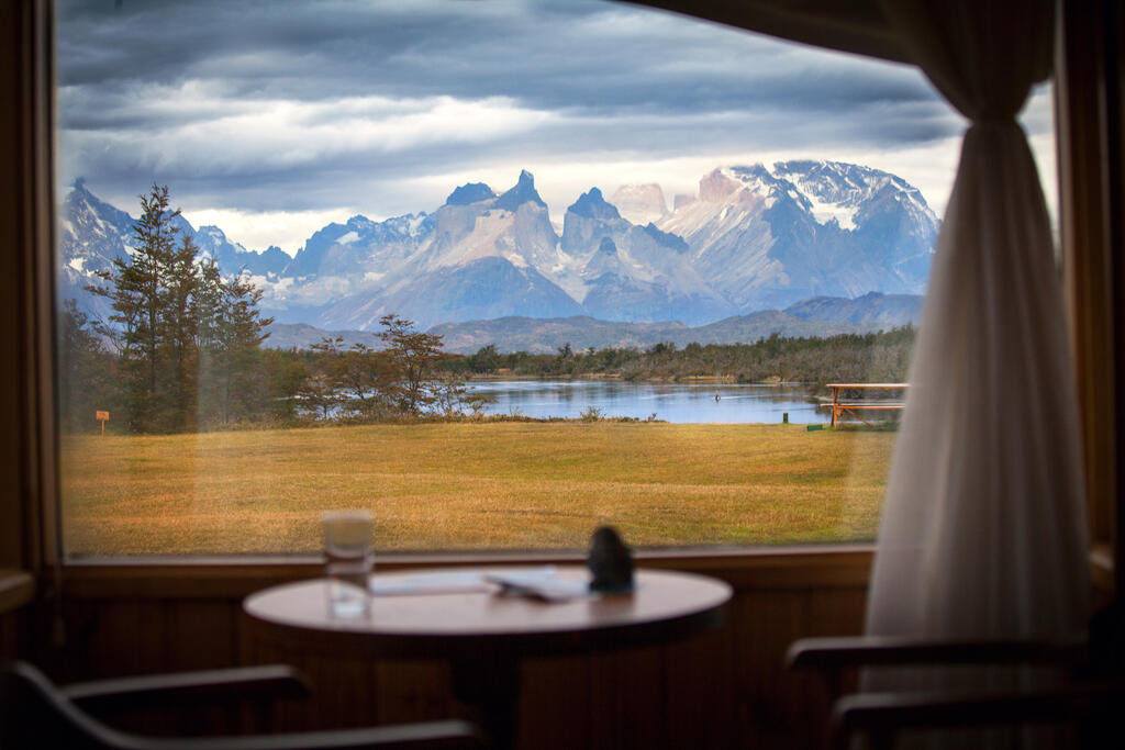 Ausblick auf die Berge 