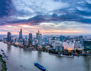 Skyline von Ho-Chi-Minh-Stadt