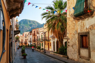 Lipari Altstadt