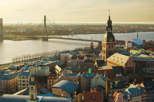 Riga am Abend