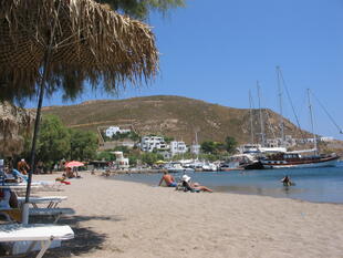 Strand in Skala