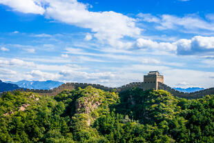 Blick auf die Chinesische Mauer