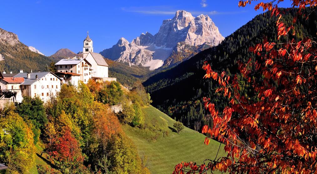 dolomiten dorf südtirol reisen