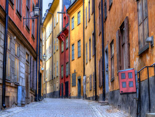 Gasse in Gamla Stan 