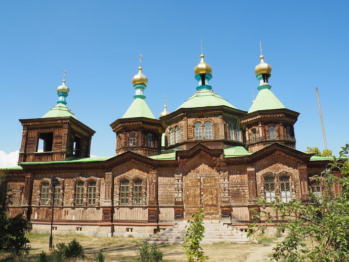 Kathedrale der Dreifaltigkeit in Karakol