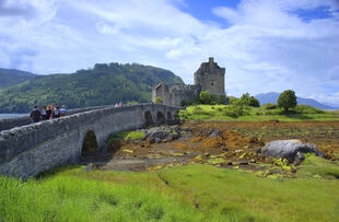 Weg zur Eilean Donan Castle