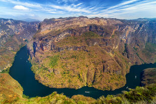 Blick auf Sumidero Canyon