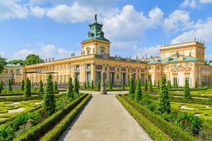 Der Wilanow Palast in Warschau