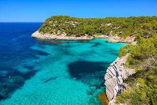 Küstenlandschaft an der Cala Galdana