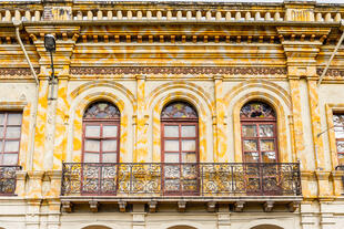 Traditionelle Architektur in Cuenca