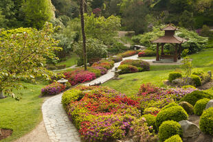 Japanischer Garten in den Powerscourt Gardens