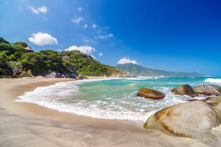 Strand im Tayrona Nationalpark