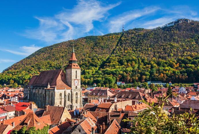 Blick auf die Schwarze Kirche