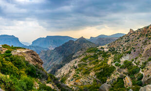 Jebel Akhdar Gebirge