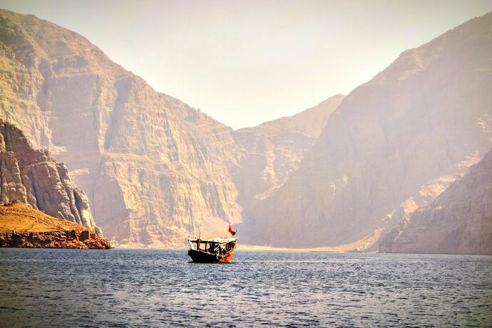 Musandam Steilküste