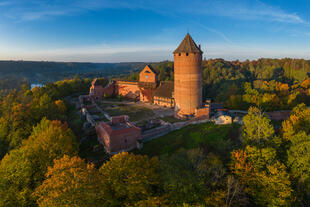 Burg Turaida der Stadt Sigulda 