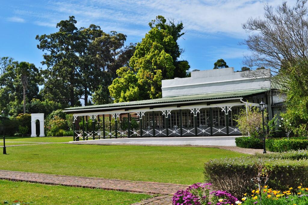 Garten und Restaurant 