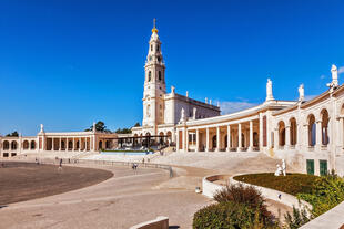 Kirchenplatz in Fátima