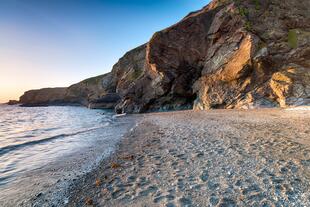 Strand am Lizard Point