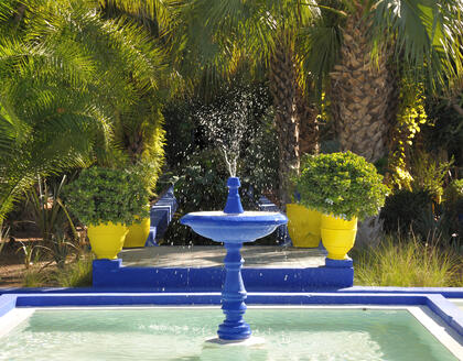 Brunnen im Jardins Majorelle