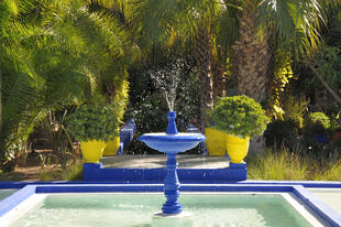 Brunnen im Jardins Majorelle