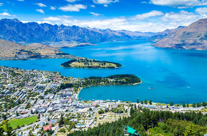 Gegend um Queenstown