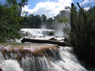 Agua Azul, Wasserfälle