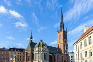 Riddarholmskirche (Riddarholmskyrkan) in Gamla Stan