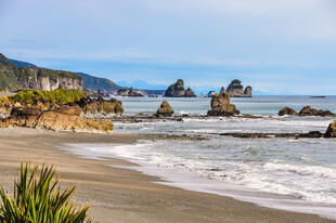 Küstenlandschaft bei Punakaiki