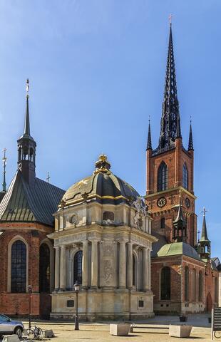 Die Riddarholmskyrkan in Gamla Stan