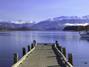 Steg zum Lake Wanaka