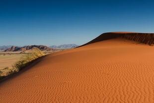 Düne im Abendlicht von Sossuvlei