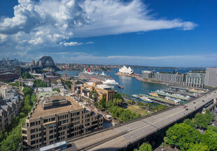 Blick auf das Opera House 