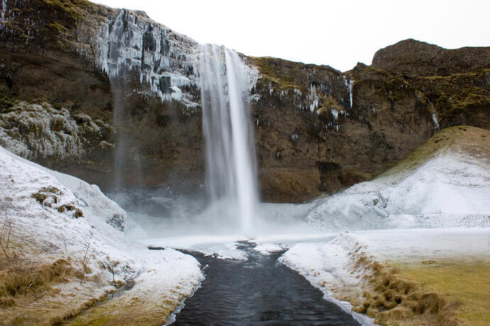 Wasserfall Seljalandsfoss