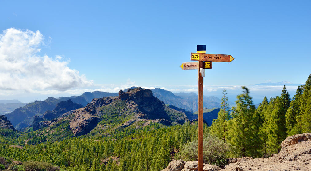 Berglandschaft von Gran Canaria