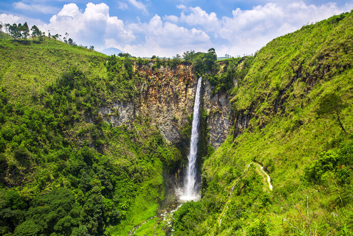 Sipisopiso Wasserfall