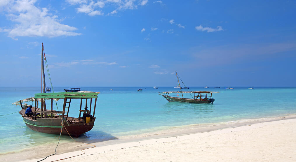 Strand auf Sansibar