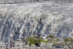 Wassermassen des Dettifoss