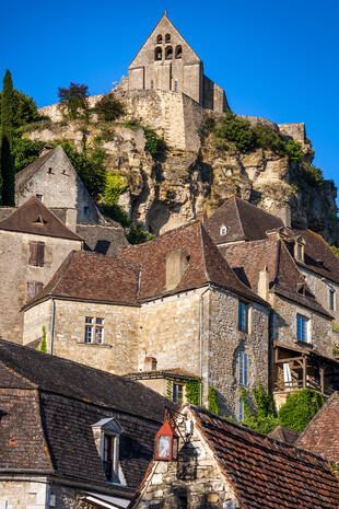 Beynac auf Fels 