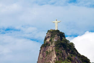 Blick auf Cristo Redentor