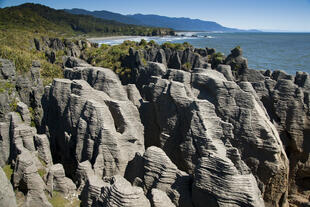 Pfannkuchen-Felsen in Punakaiki