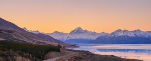 Panorama im Mount Cook National Park 