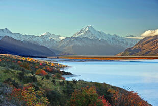 Mt. Cook mit Lake Pukaki