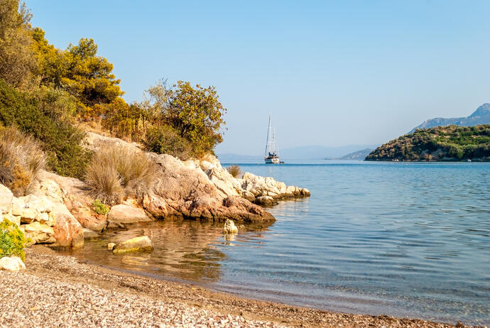 Strand von Palea Epidaurus