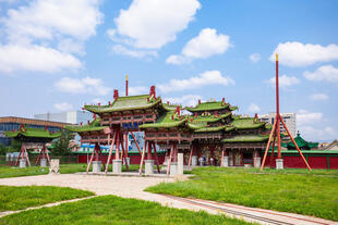 Winterpalast des Bogd Khan Museum in Ulaanbaatar