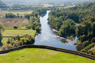 Blick aufs Dordogne Tal 